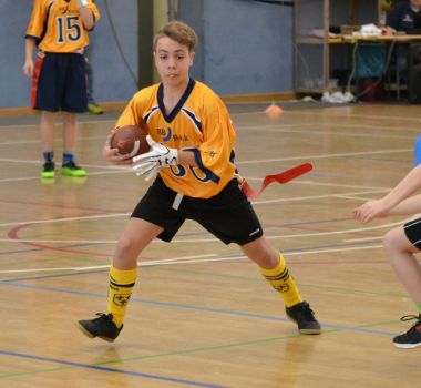 Kelkheim Lizzards vs. Wiesbaden Phantoms - U13 Flag Football - Flagliga Mitte Winter 2019
