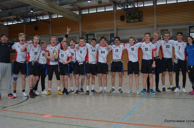 Kelkheim Lizzards vs. Hanau Hornets U16 Flag Football - Flagliga Mitte Winter 2019