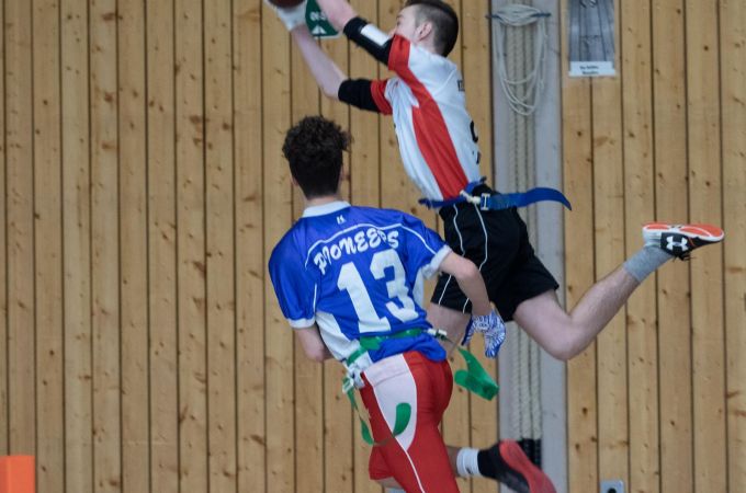 Kelkheim Lizzards vs. Rodgau Pioneers U16 Flag Football - Flagliga Mitte Winter 2019