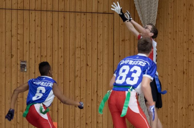 Kelkheim Lizzards vs. Rodgau Pioneers U16 Flag Football - Flagliga Mitte Winter 2019