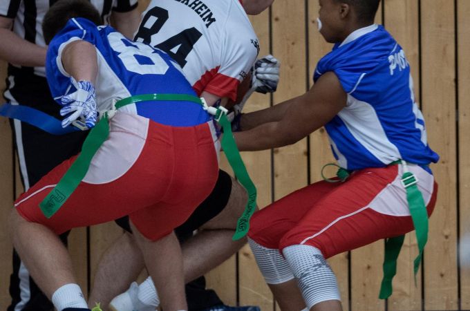 Kelkheim Lizzards vs. Rodgau Pioneers U16 Flag Football - Flagliga Mitte Winter 2019