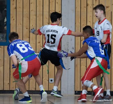 Kelkheim Lizzards vs. Rodgau Pioneers U16 Flag Football - Flagliga Mitte Winter 2019