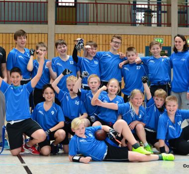 Kelkheim Lizzards U13 Flagliga Mitte Finaltag 2019 - Siegerehrung