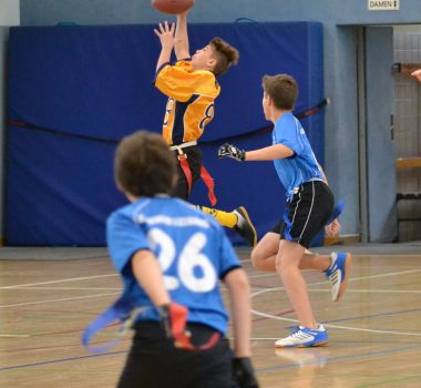Kelkheim Lizzards vs. Wiesbaden Phantoms - U13 Flag Football - Flagliga Mitte Winter 2019
