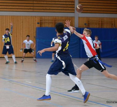 Kelkheim Lizzards vs. Hanau Hornets U16 Flag Football - Flagliga Mitte Winter 2019