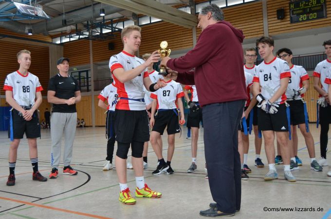 Kelkheim Lizzards vs. Hanau Hornets U16 Flag Football - Flagliga Mitte Winter 2019