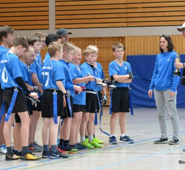 Kelkheim Lizzards U13 Flagliga Mitte Finaltag 2019 - Siegerehrung