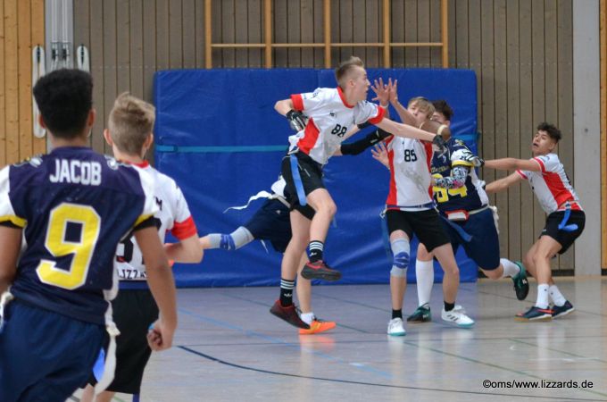 Kelkheim Lizzards vs. Hanau Hornets U16 Flag Football - Flagliga Mitte Winter 2019