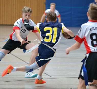 Kelkheim Lizzards vs. Hanau Hornets U16 Flag Football - Flagliga Mitte Winter 2019