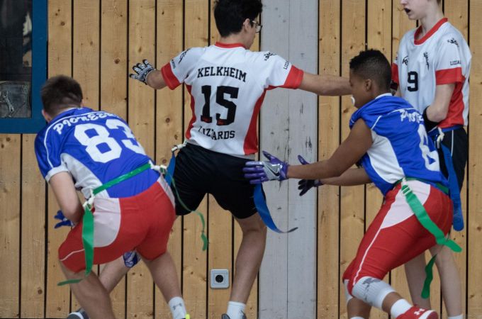 Kelkheim Lizzards vs. Rodgau Pioneers U16 Flag Football - Flagliga Mitte Winter 2019