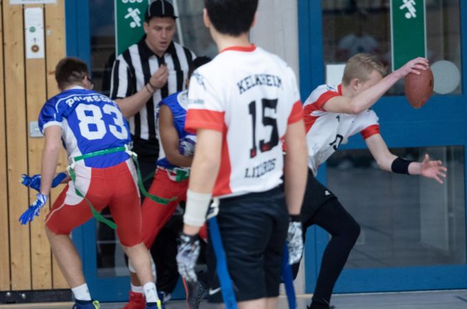 Kelkheim Lizzards vs. Rodgau Pioneers U16 Flag Football - Flagliga Mitte Winter 2019