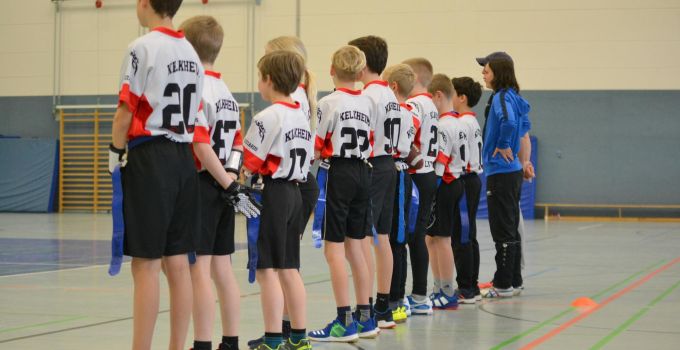 Kelkheim Lizzards vs. Darmstadt Diamonds - U13 Flag Football - Flagliga Mitte Winter 2019