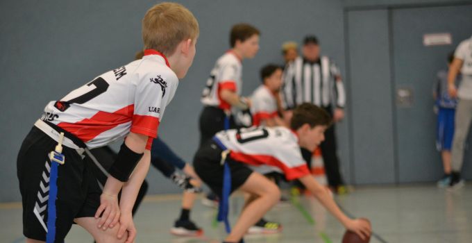 Kelkheim Lizzards vs. Darmstadt Diamonds - U13 Flag Football - Flagliga Mitte Winter 2019