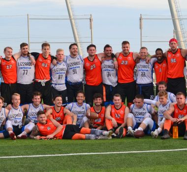 Walldorf Wanderers and Kelkheim Lizzards at Champions Bowl X 2019