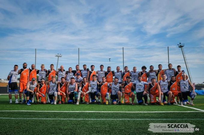 Kelkheim Lizzards and Refoli Trieste - Champions Bowl X - 2019 ©Stefano Scaccia