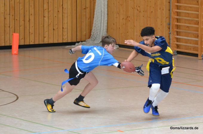Kelkheim Lizzards vs. Hanau Hornets - U13 Flagliga Mitte Finaltag 2019