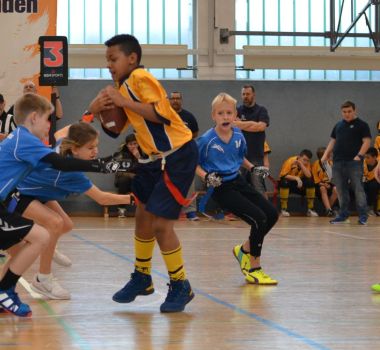 Kelkheim Lizzards vs. Wiesbaden Phantoms - U13 Flag Football - Flagliga Mitte Winter 2019