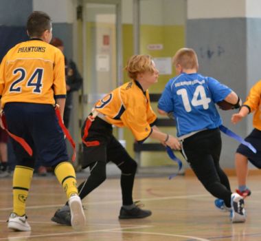 Kelkheim Lizzards vs. Wiesbaden Phantoms - U13 Flag Football - Flagliga Mitte Winter 2019