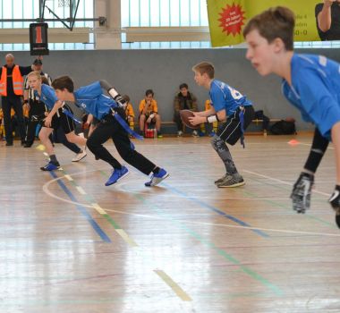 Kelkheim Lizzards vs. Wiesbaden Phantoms - U13 Flag Football - Flagliga Mitte Winter 2019