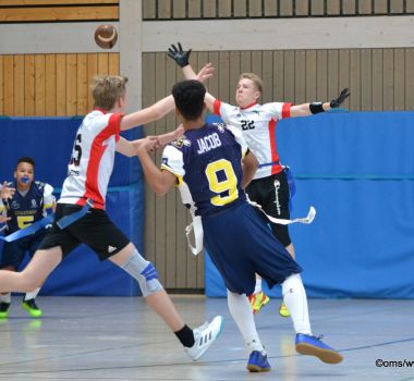 Kelkheim Lizzards vs. Hanau Hornets U16 Flag Football - Flagliga Mitte Winter 2019