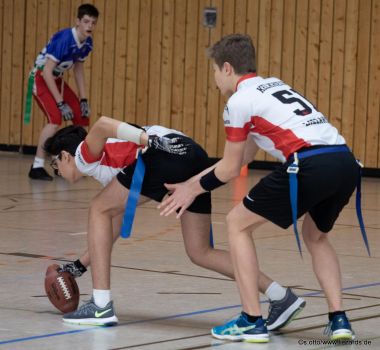 Kelkheim Lizzards vs. Rodgau Pioneers U16 Flag Football - Flagliga Mitte Winter 2019