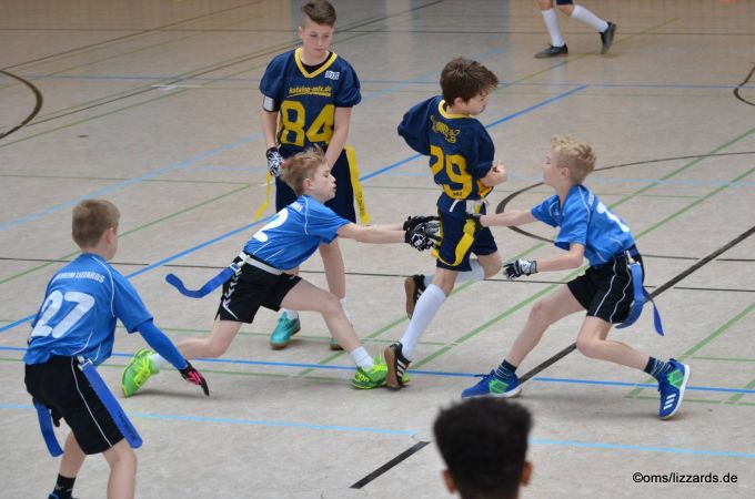 Kelkheim Lizzards vs. Hanau Hornets - U13 Flagliga Mitte Finaltag 2019