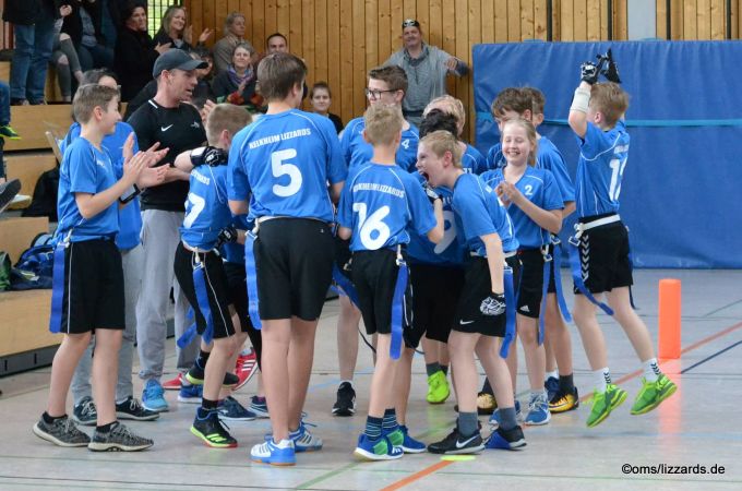 Kelkheim Lizzards U13 Flagliga Mitte Finaltag 2019 - Siegerehrung