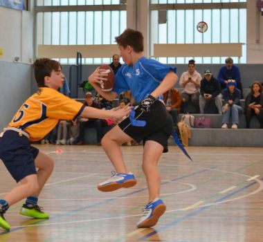Kelkheim Lizzards vs. Wiesbaden Phantoms - U13 Flag Football - Flagliga Mitte Winter 2019