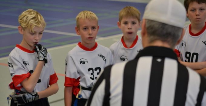 Kelkheim Lizzards vs. Darmstadt Diamonds - U13 Flag Football - Flagliga Mitte Winter 2019