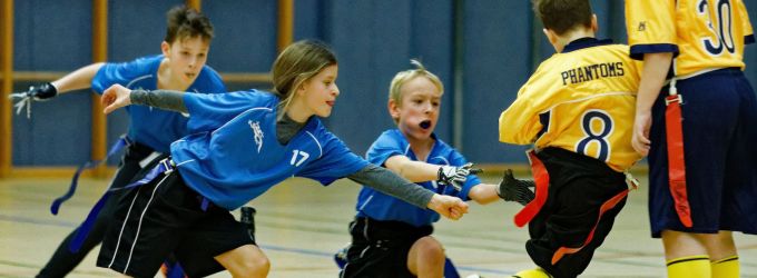 U13 Flagliga Lizzards in Bürstadt