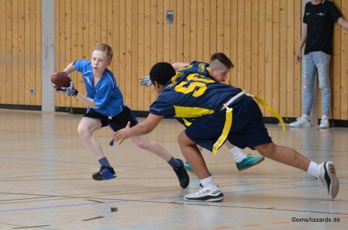 Kelkheim Lizzards vs. Hanau Hornets - U13 Flagliga Mitte Finaltag 2019