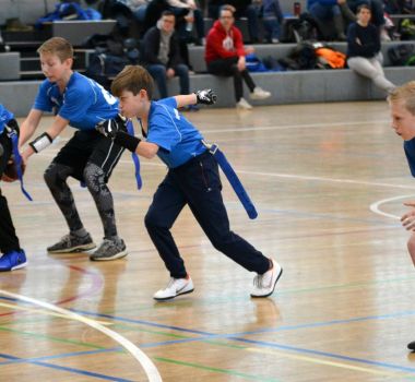 Kelkheim Lizzards vs. Wiesbaden Phantoms - U13 Flag Football - Flagliga Mitte Winter 2019