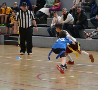 Kelkheim Lizzards vs. Bürstadt Redskins - U13 Flag Football - Flagliga Mitte Winter 2019
