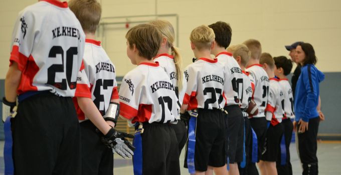 Kelkheim Lizzards vs. Darmstadt Diamonds - U13 Flag Football - Flagliga Mitte Winter 2019