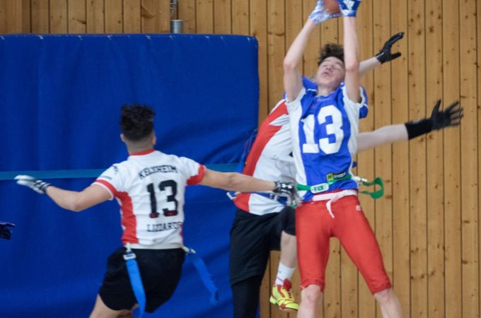 Kelkheim Lizzards vs. Rodgau Pioneers U16 Flag Football - Flagliga Mitte Winter 2019