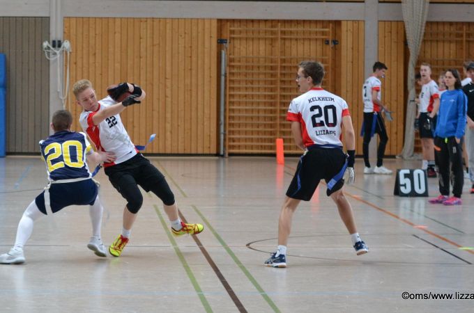Kelkheim Lizzards vs. Hanau Hornets U16 Flag Football - Flagliga Mitte Winter 2019