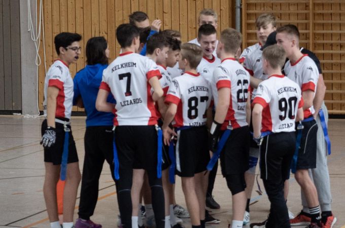 Kelkheim Lizzards vs. Rodgau Pioneers U16 Flag Football - Flagliga Mitte Winter 2019