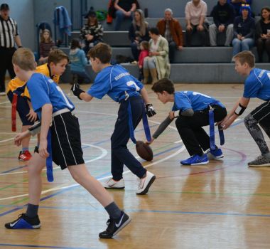 Kelkheim Lizzards vs. Wiesbaden Phantoms - U13 Flag Football - Flagliga Mitte Winter 2019