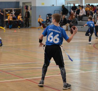 Kelkheim Lizzards vs. Bürstadt Redskins - U13 Flag Football - Flagliga Mitte Winter 2019