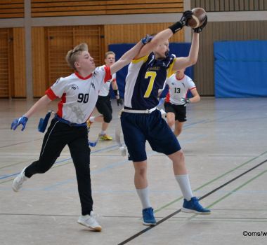 Kelkheim Lizzards vs. Hanau Hornets U16 Flag Football - Flagliga Mitte Winter 2019