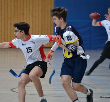 Kelkheim Lizzards vs. Hanau Hornets U16 Flag Football - Flagliga Mitte Winter 2019