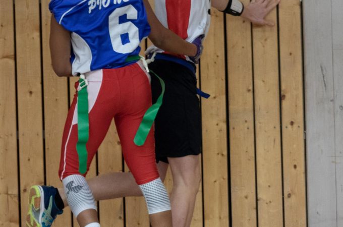 Kelkheim Lizzards vs. Rodgau Pioneers U16 Flag Football - Flagliga Mitte Winter 2019