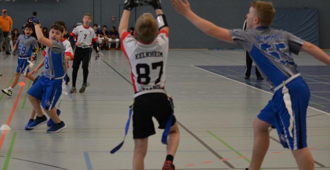 Kelkheim Lizzards vs. Darmstadt Diamonds - U13 Flag Football - Flagliga Mitte Winter 2019
