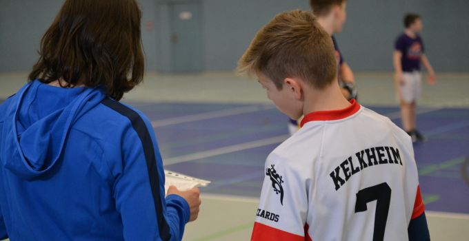 Kelkheim Lizzards vs. Frankfurt Universe - U13 Flag Football - Flagliga Mitte Winter 2019