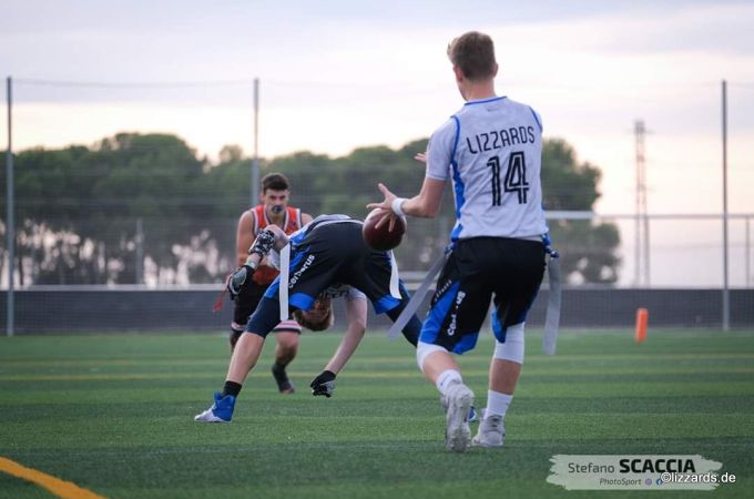 Kelkheim Lizzards vs. Refoli Trieste - Champions Bowl X - 2019 ©Stefano Scaccia