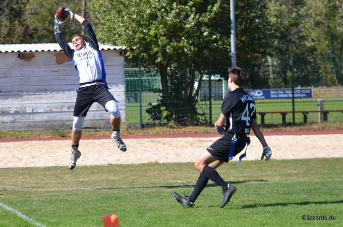 5er DFFL-Finaltag - Lizzards vs. Wombats - Flag Football