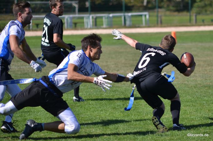 5er DFFL-Finaltag - Lizzards vs. Wombats - Flag Football