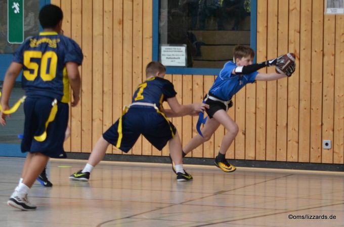 Kelkheim Lizzards vs. Hanau Hornets - U13 Flagliga Mitte Finaltag 2019
