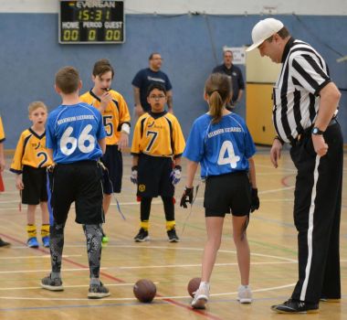 Kelkheim Lizzards vs. Wiesbaden Phantoms - U13 Flag Football - Flagliga Mitte Winter 2019
