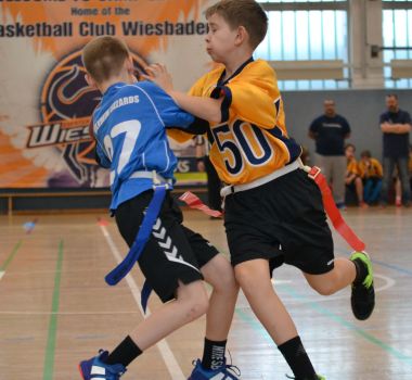 Kelkheim Lizzards vs. Wiesbaden Phantoms - U13 Flag Football - Flagliga Mitte Winter 2019